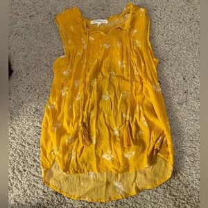 yellow floral rewind M